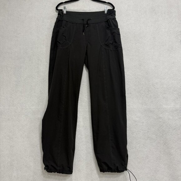 Kuhl Pants Womens 14 Black Hiking Drawstring Waist Nylon Stretch Outdoor - Picture 1 of 12